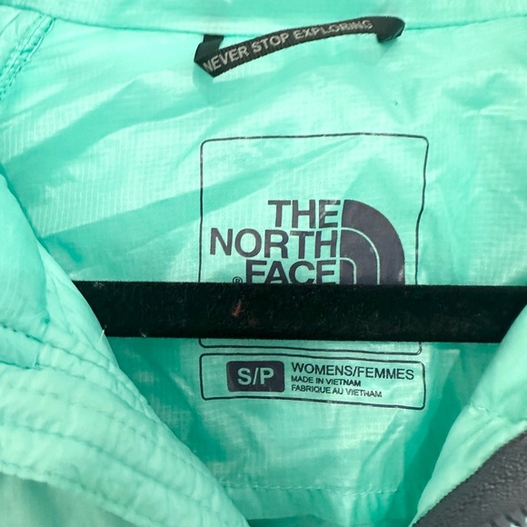 The North Face womens thermoball turquoise blue purple quilted coat jacket SP - Picture 6 of 9